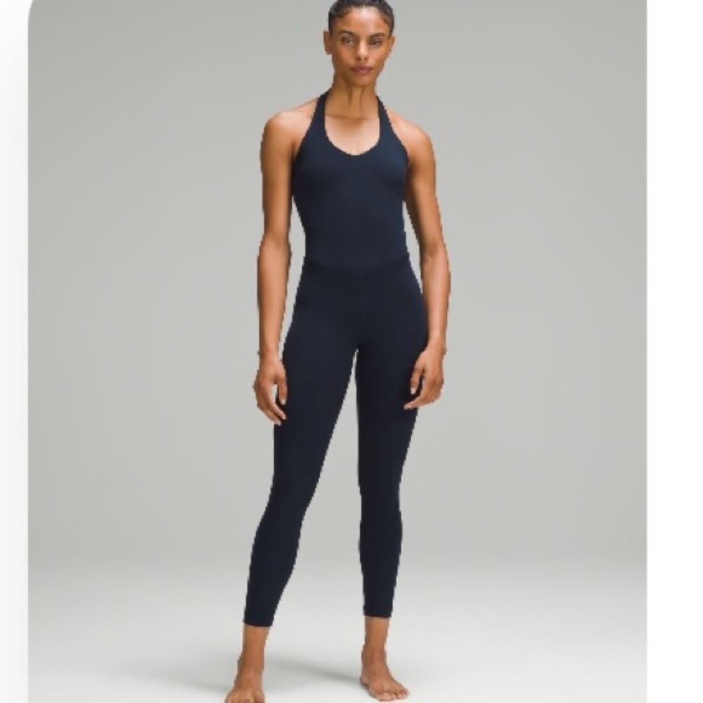 Lululemon True Navy Align Halter Bodysuit